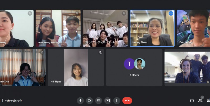 Online exchange between students from the Lang Son Geopark area and students from the UNESCO Global Geopark of Oki Islands, Japan