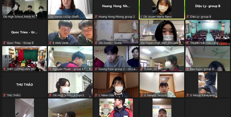 Chương trình giao lưu học sinh vùng Công viên địa chất Lạng Sơn và Công viên địa chất toàn cầu UNESCO Quần đảo Oki, Nhật Bản