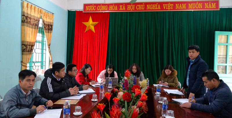 Họp thảo luận về tiềm năng xây dựng Mô hình Làng nghề du lịch, trải nghiệm, tìm hiểu về lịch sử, văn hoá tại xã Vạn Linh,