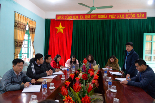 Meeting to discuss the potential of building a Tourism Craft Village Model to experience and learn about history and culture in Van Linh commune, Chi Lang district