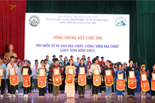 Cuộc thi Tìm hiểu về di sản địa chất, Công viên địa chất  Lạng Sơn năm 2022