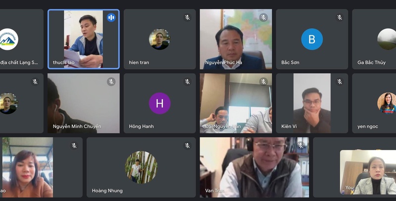 Họp bàn về Thỏa thuận đối tác vùng Công viên địa chất Lạng Sơn