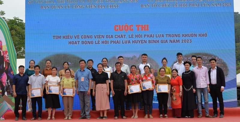 Tổ chức Cuộc thi “Tìm hiểu về Công viên địa chất, Lễ hội Phài Lừa” trong khuôn khổ hoạt động Lễ hội Phài Lừa huyện Bình Gia năm 2023