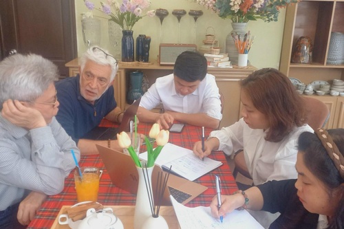 Ban Quản lý Công viên địa chất Lạng Sơn tổ chức Đoàn công tác đi làm việc với các đối tác tại Hà Nội