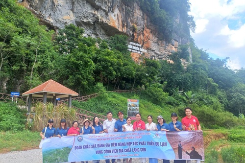 Khảo sát, đánh giá tiềm năng hợp tác phát triển du lịch vùng Công viên địa chất Lạng Sơn