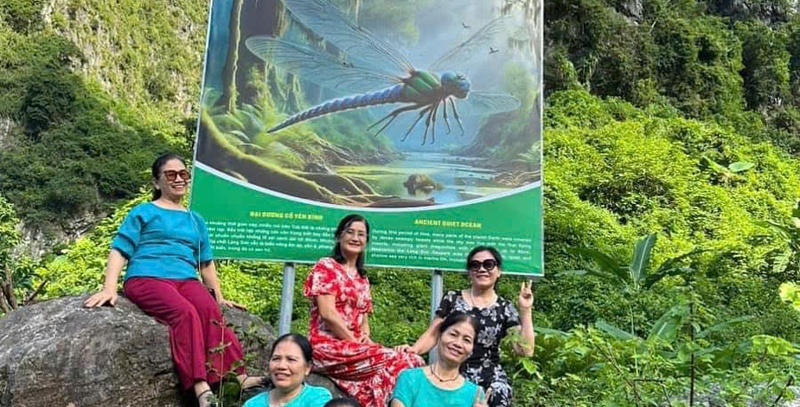 Điểm Đại dương cổ yên bình (huyện Hữu Lũng) trên Tuyến Du lịch Công viên địa chất Lạng Sơn số 01