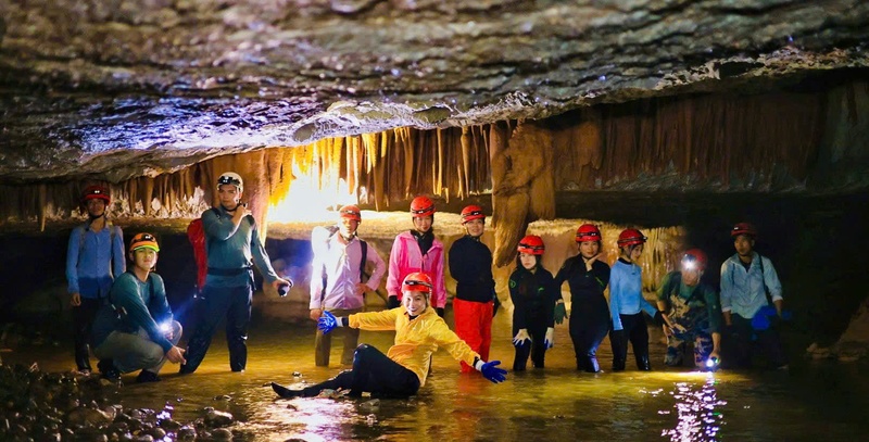 Thám hiểm tuyệt tác hang động vùng Công viên địa chất Lạng Sơn