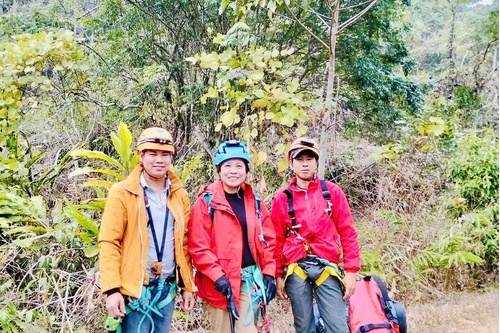 Local human resources have been actively participating in surveying and developing adventure tourism in Lang Son UNESCO Global Geopark