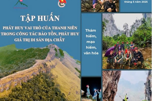 Tập huấn “Phát huy vai trò của thanh niên trong công tác bảo tồn, phát huy giá trị di sản địa chất  Công viên địa chất Toàn cầu UNESCO Lạng Sơn gắn với xây dựng các mô hình du lịch địa chất”