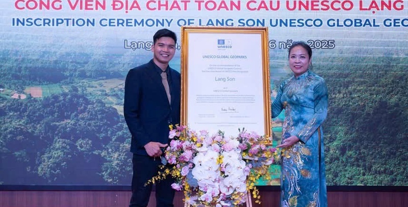 Đối tác có nhiều đóng góp tích cực cho Công viên địa chất toàn cầu UNESCO Lạng Sơn