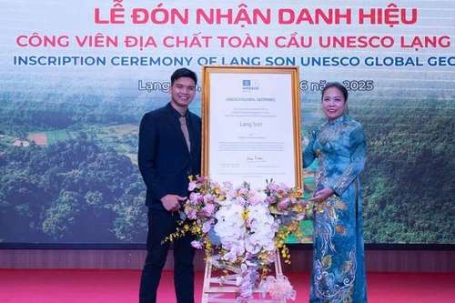 Đối tác có nhiều đóng góp tích cực cho Công viên địa chất toàn cầu UNESCO Lạng Sơn