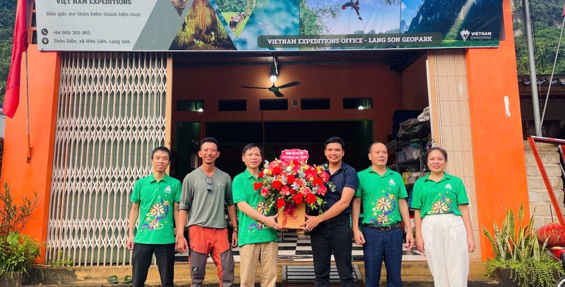 Khai trương Văn phòng Việt Nam Expeditions - Đối tác chiến lược Công viên địa chất toàn cầu UNESCO Lạng Sơn
