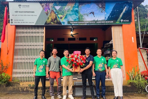 Khai trương Văn phòng Việt Nam Expeditions - Đối tác chiến lược Công viên địa chất toàn cầu UNESCO Lạng Sơn