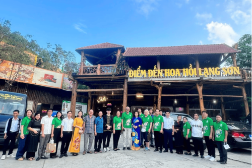 Điểm dừng nghỉ Hoa Hồi (xã Nhân Lý) - Đối tác chiến lược Công viên địa chất toàn cầu UNESCO Lạng Sơn