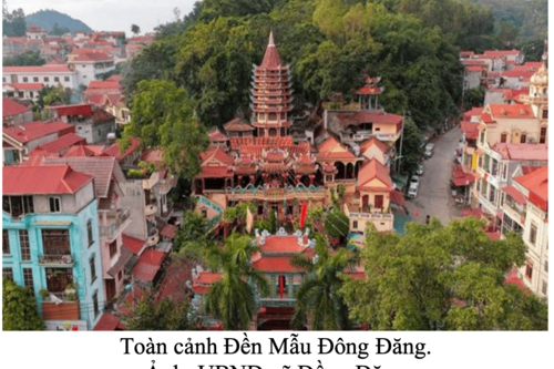 Đền Mẫu Đồng Đăng (Điểm số 10 trên Tuyến du lịch số 02 của Công viên địa chất toàn cầu UNESCO Lạng Sơn)